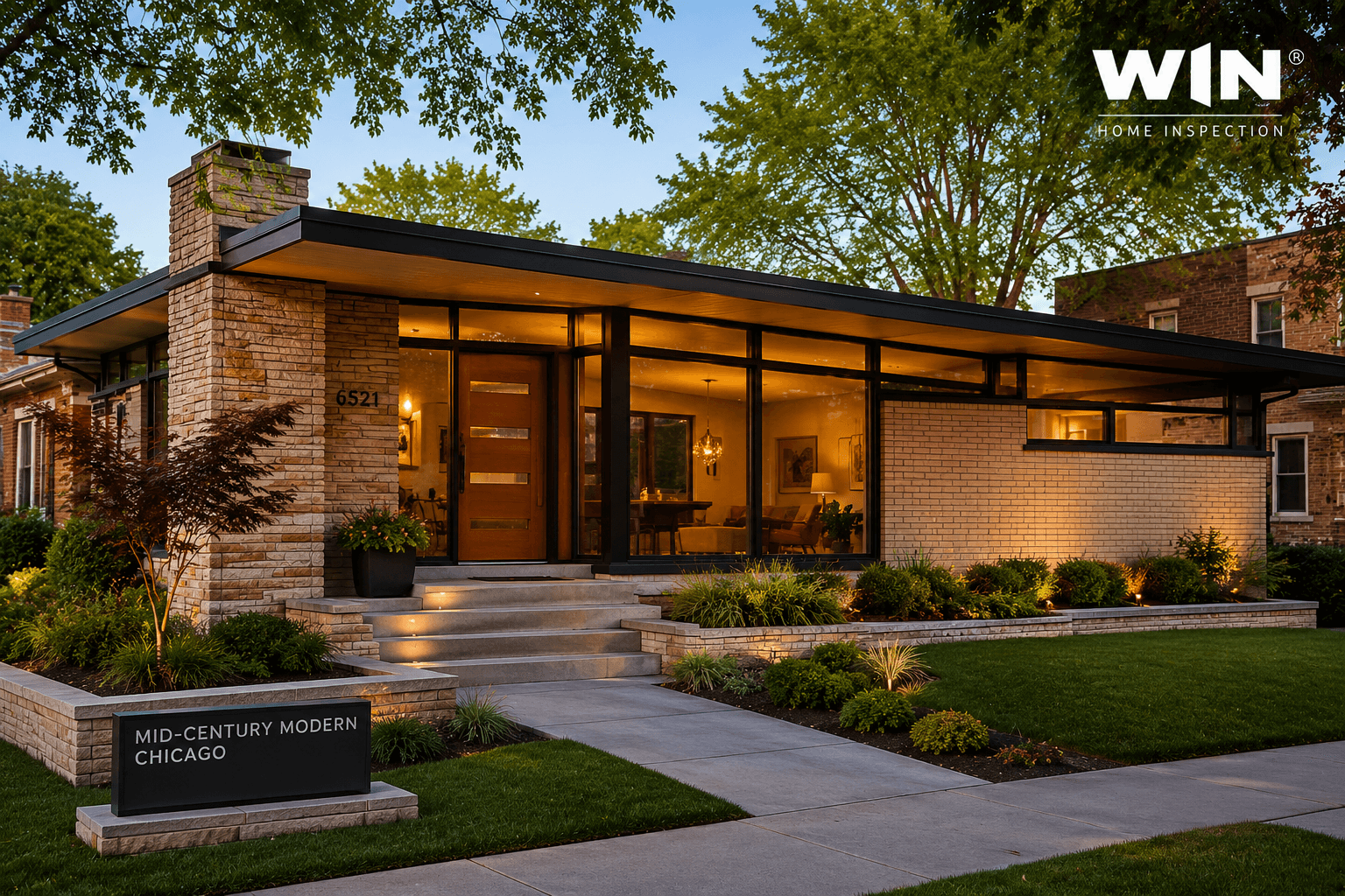 Mid-Century Modern Homes in Chicago