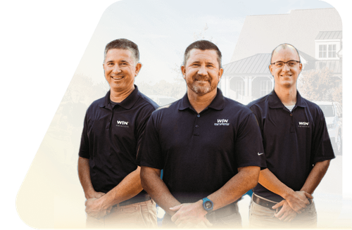 A group of smiling WIN Home Inspector.