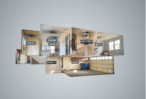 WIN Home Inspection Dollhouse Virtual Tour and Floor Plan